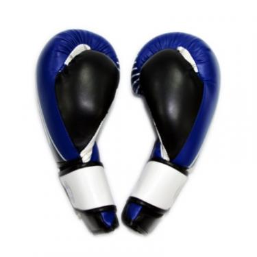 Боксерские перчатки Thor Thunder 14oz Blue Фото 2