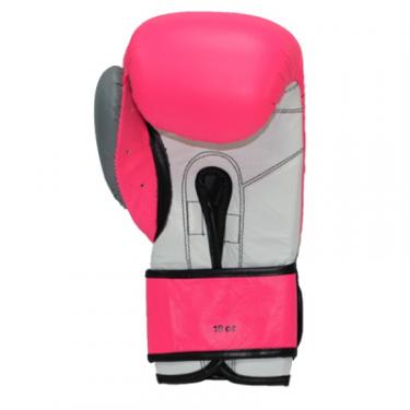 Боксерские перчатки Thor Typhoon 10oz Pink/Grey/White Фото 3