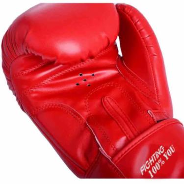 Боксерские перчатки PowerPlay 3004 18oz Red Фото 2