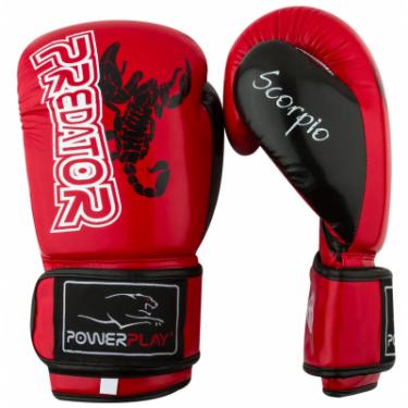Боксерские перчатки PowerPlay 3007 12oz Red Фото 1