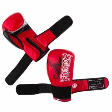 Боксерские перчатки PowerPlay 3007 12oz Red Фото 2