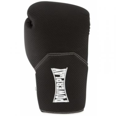 Боксерские перчатки PowerPlay 3011 10oz Black/White Фото 3