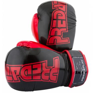 Боксерские перчатки PowerPlay 3017 16oz Black Фото 6