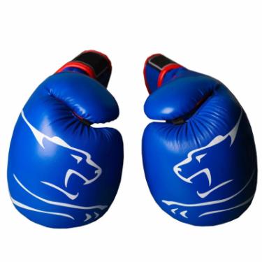 Боксерские перчатки PowerPlay 3018 16oz Blue Фото 1