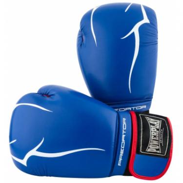 Боксерские перчатки PowerPlay 3018 16oz Blue Фото 5