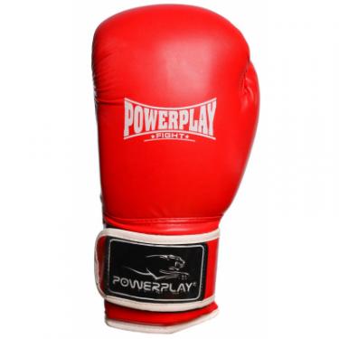 Боксерские перчатки PowerPlay 3019 10oz Red Фото 2