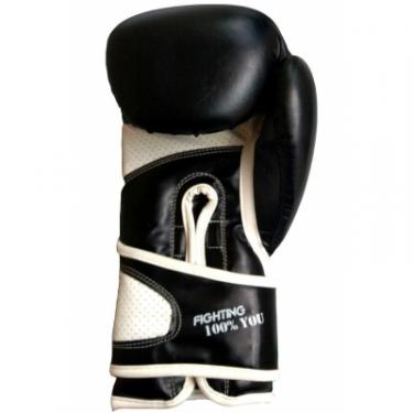 Боксерские перчатки PowerPlay 3019 12oz Black Фото 2