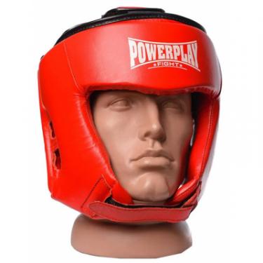 Боксерский шлем PowerPlay 3049 S Red Фото 1