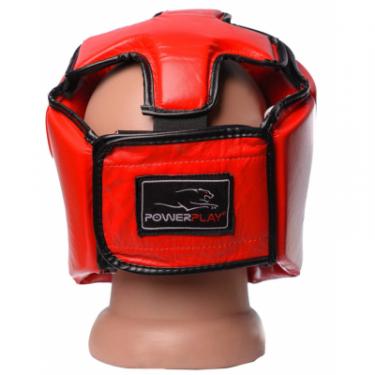 Боксерский шлем PowerPlay 3049 S Red Фото 3