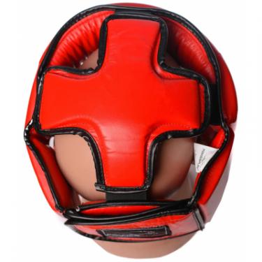 Боксерский шлем PowerPlay 3049 S Red Фото 4
