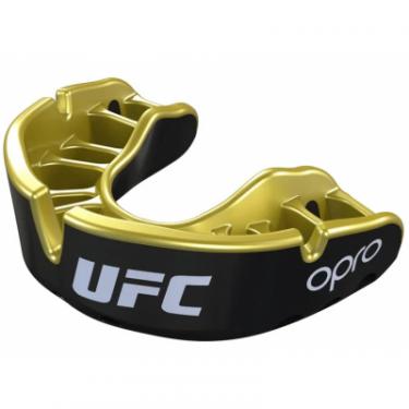 Капа Opro Gold UFC Hologram Black Metal/Gold Фото