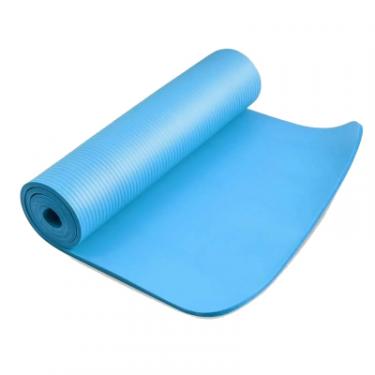 Коврик для фитнеса Power System Fitness Yoga Mat PS-4017 Blue Фото 2