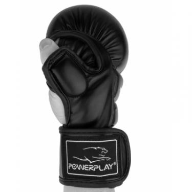 Перчатки для MMA PowerPlay 3026 S Black Фото 2