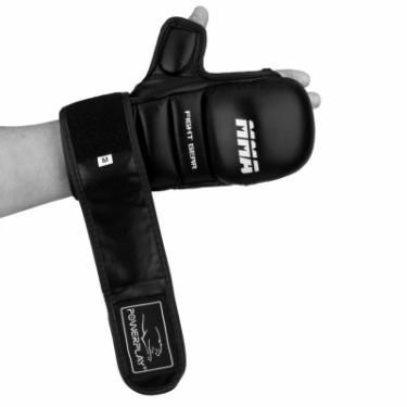 Перчатки для MMA PowerPlay 3026 S Black Фото 3