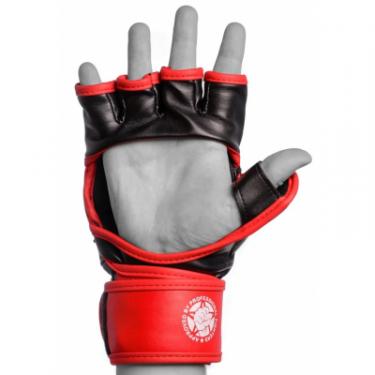Перчатки для MMA PowerPlay 3058 L Black/Red Фото 1