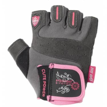 Перчатки для фитнеса Power System Cute Power Woman PS-2560 S Pink Фото