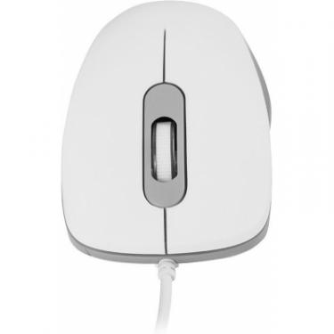 Мышка Modecom MC-M10S Silent USB White Фото 2