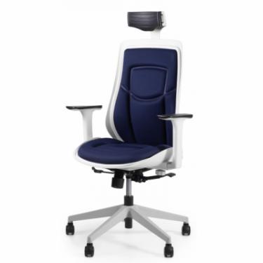 Офисное кресло Barsky Freelance White/Blue Фото