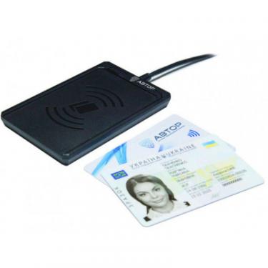 Безконтактный карт-ридер Автор КР-382, USB для зчитування ID-паспорт Фото