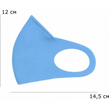 Защитная маска для лица Red point Голубая XS Фото 3