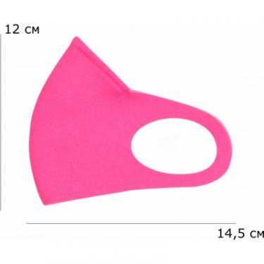 Защитная маска для лица Red point Розовая XS Фото 3