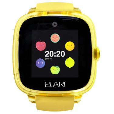 Смарт-часы Elari KidPhone Fresh Yellow с GPS-трекером Фото 1