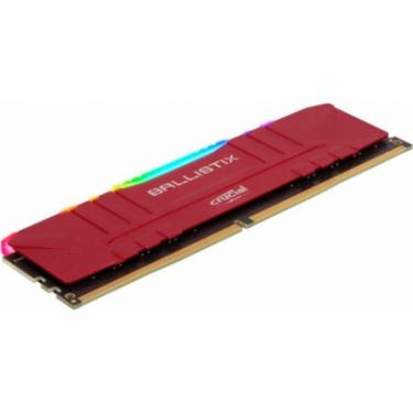 Модуль памяти для компьютера Micron DDR4 8GB 3200 MHz Ballistix Red RGB Фото 1