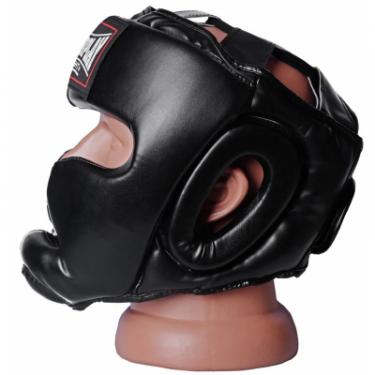 Боксерский шлем PowerPlay 3043 XL Black Фото 2