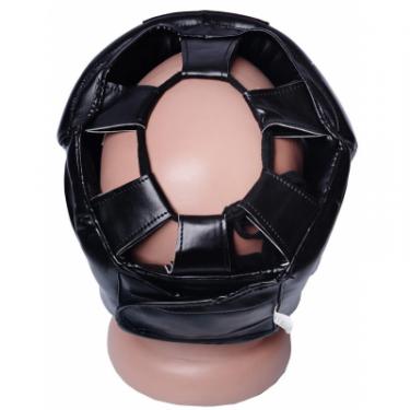 Боксерский шлем PowerPlay 3043 XL Black Фото 4