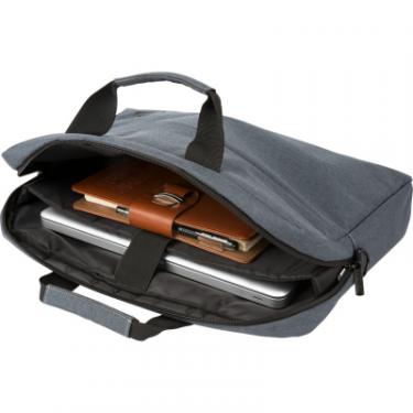 Сумка для ноутбука Canyon 16" B-4 Elegant Gray laptop bag Фото 1