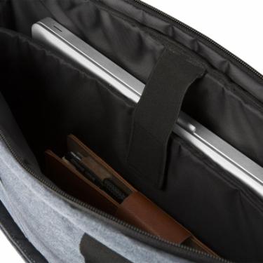 Сумка для ноутбука Canyon 16" B-4 Elegant Gray laptop bag Фото 2