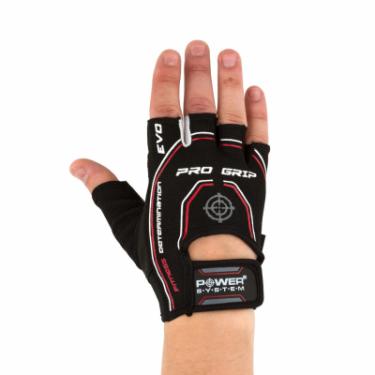 Перчатки для фитнеса Power System Pro Grip EVO PS-2250E Black XS Фото 1