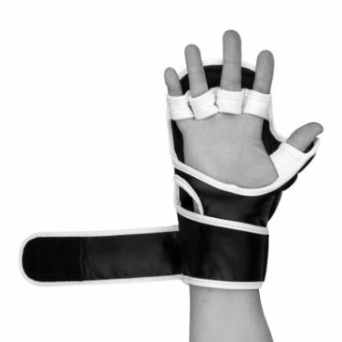 Перчатки для карате PowerPlay 3092KRT Black/White XL Фото 5