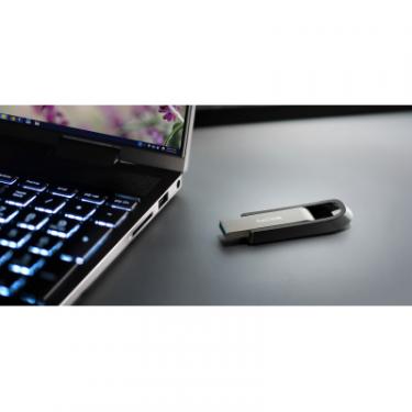 USB флеш накопитель SanDisk 128GB Extreme Go USB 3.2 Фото 6