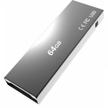 USB флеш накопитель AddLink 64GB U20 Titanium USB 2.0 Фото 1