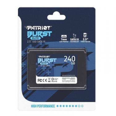 Накопитель SSD Patriot 2.5" 240GB Burst Elite Фото 3