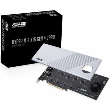 Адаптер ASUS Hyper M.2 X16 PCIe 3.0 X4 Expansion Card GEN 4 Фото 4