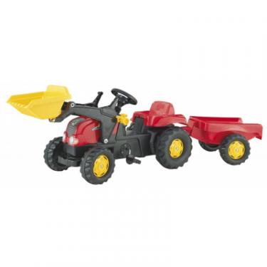 Веломобиль Rolly Toys Трактор с прицепом и ковшом Rolly Toys rollyKid-X Фото