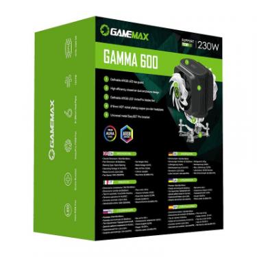 Кулер для процессора Gamemax Gamma 600 Фото 8