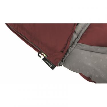 Спальный мешок Outwell Contour Lux Reversible -3C Red Left Фото 5