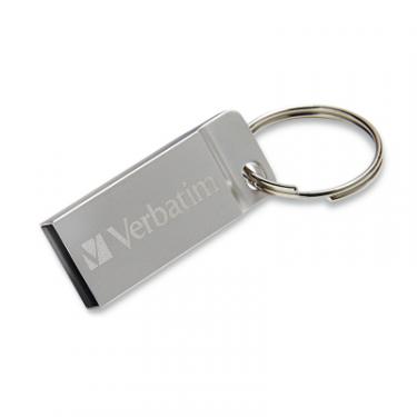 USB флеш накопитель Verbatim 64GB Metal Executive Silver USB 2.0 Фото 2