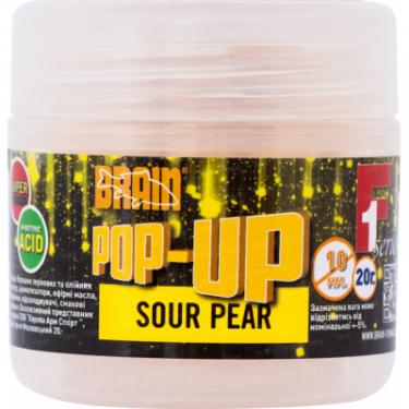Бойл Brain fishing Pop-Up F1 Sour Pear (груша) 12mm 15g Фото