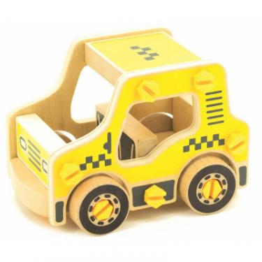 Развивающая игрушка Мир деревянных игрушек Такси Фото