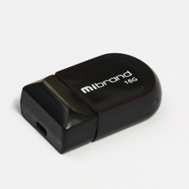 USB флеш накопитель Mibrand 16GB Scorpio Black USB 2.0 Фото