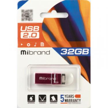 USB флеш накопитель Mibrand 32GB Сhameleon Pink USB 2.0 Фото 1