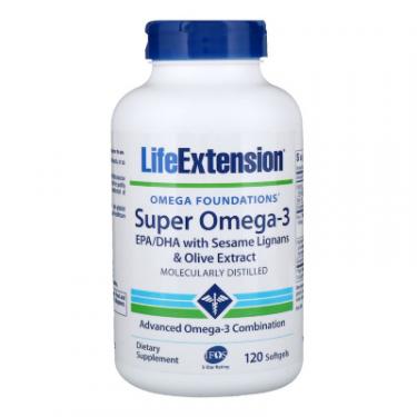 Жирные кислоты Life Extension Супер Омега-3, Omega Foundations, Super Omega-3, Фото
