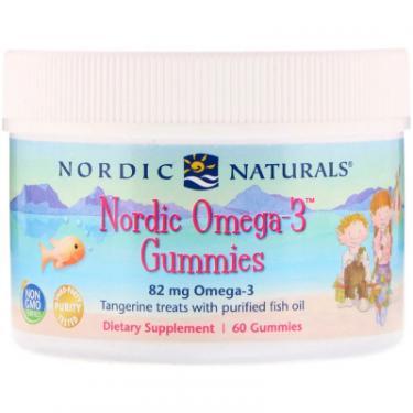 Жирные кислоты Nordic Naturals Омега-3, Вкус Мандарина, Omega-3, 60 жевательных Фото