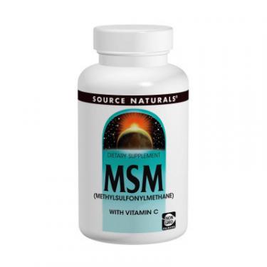 Витамин Source Naturals МСМ 1000мг с Витамином С, 120 таблеток Фото