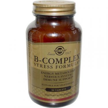 Витаминно-минеральный комплекс Solgar B-Комплекс от Стресса, B-Complex Stress Formula, Фото