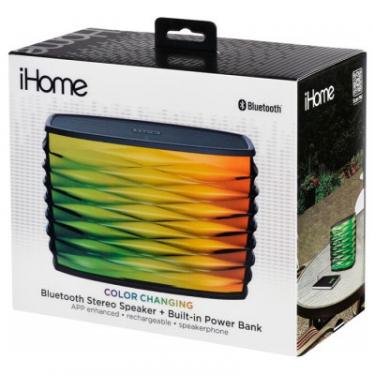 Акустическая система iHome iBT85 Wireless, Color Changing, USB, iPX4, Mic Фото 5